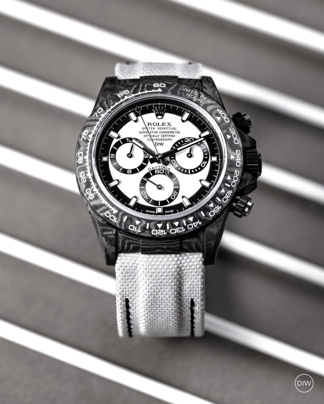 NTPT Carbon Rolex DiW Daytona CREAM V2 劳力士DiW 碳纤维迪通拿 | WORLDTIMER