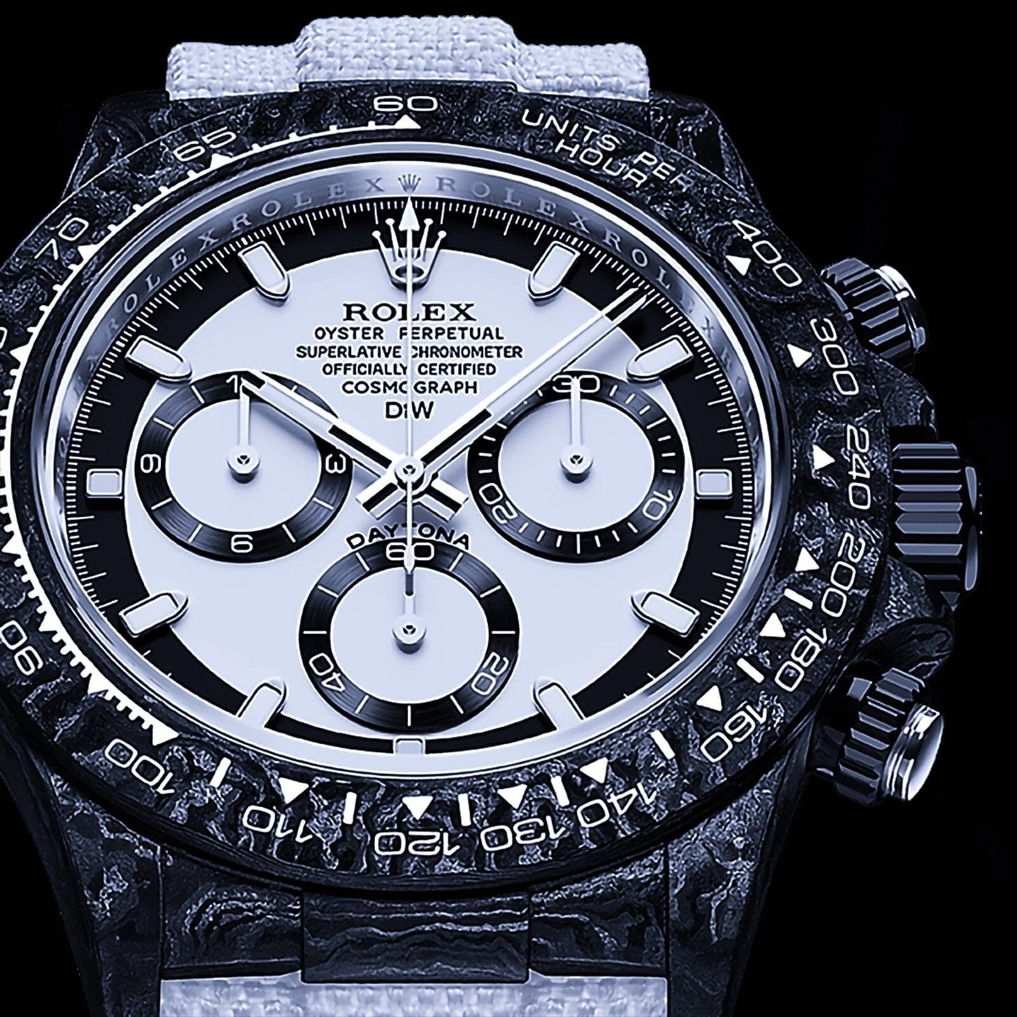 CREAM V2 Rolex DiW Daytona 劳力士DiW 碳纤维迪通拿 | WORLDTIMER