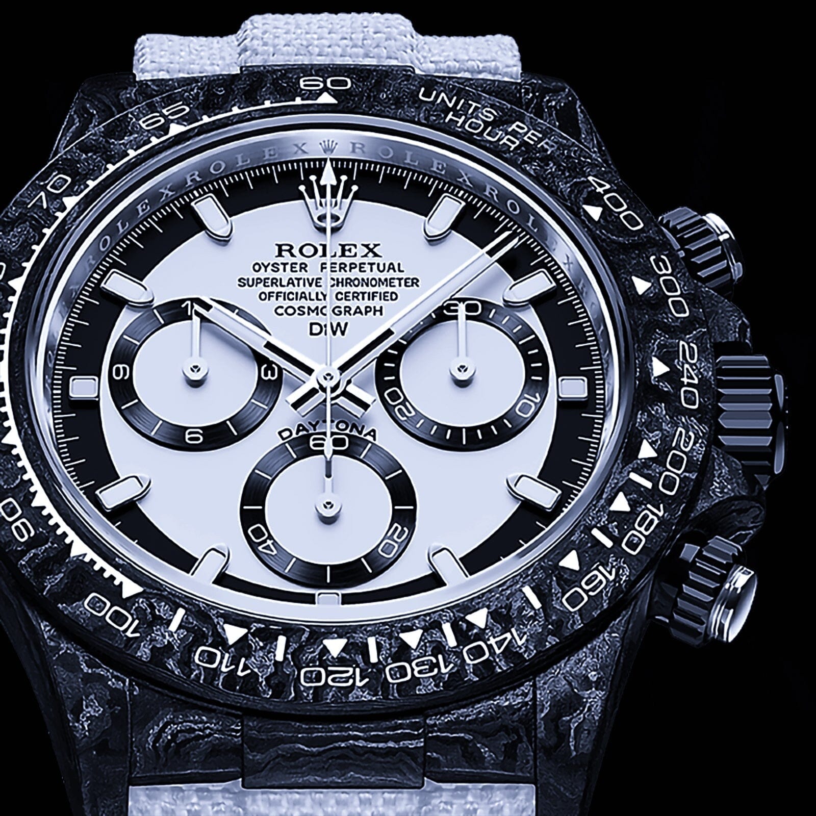 CREAM V2 Rolex DiW Daytona 劳力士DiW 碳纤维迪通拿 | WORLDTIMER