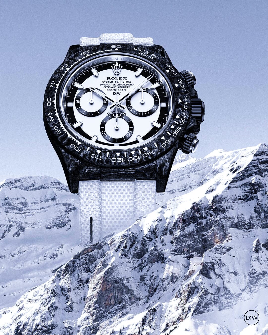 CREAM V2 Rolex DiW Daytona 劳力士DiW 碳纤维迪通拿 | WORLDTIMER