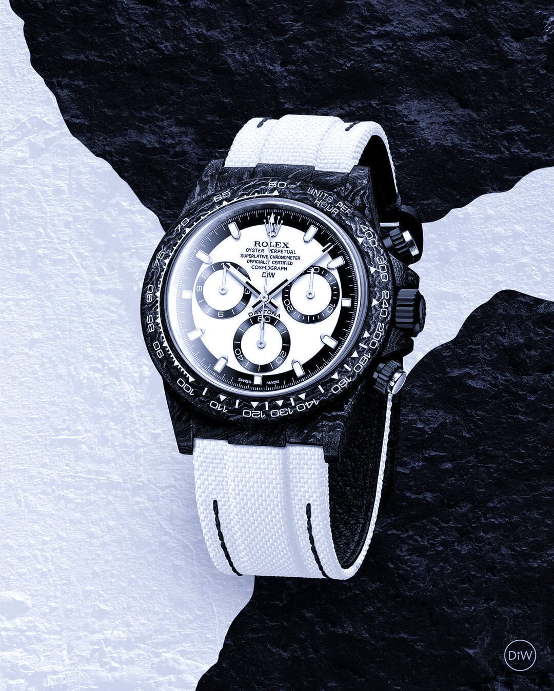 CREAM V2 Rolex DiW Daytona 劳力士DiW 碳纤维迪通拿 | WORLDTIMER