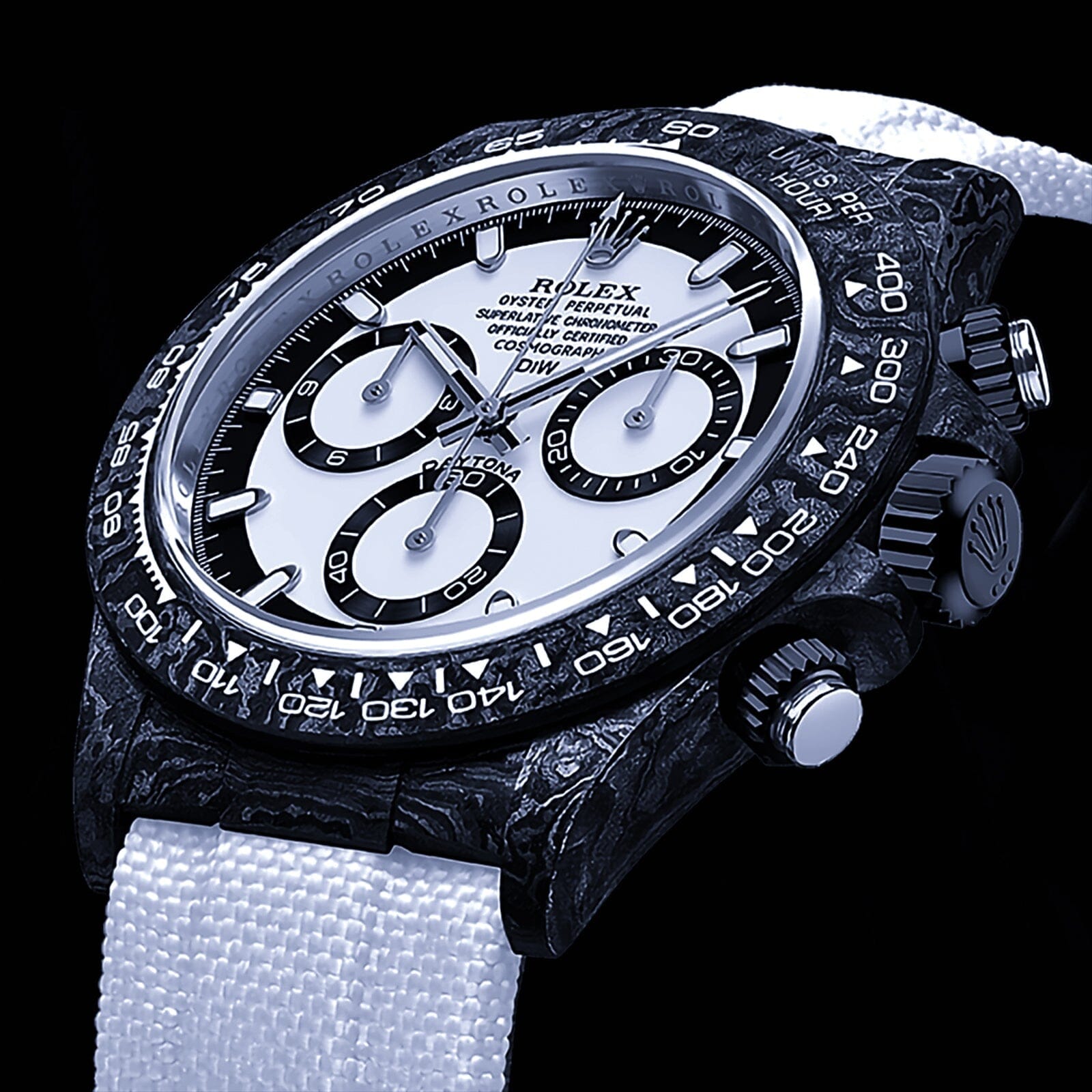 CREAM V2 Rolex DiW Daytona 劳力士DiW 碳纤维迪通拿 | WORLDTIMER