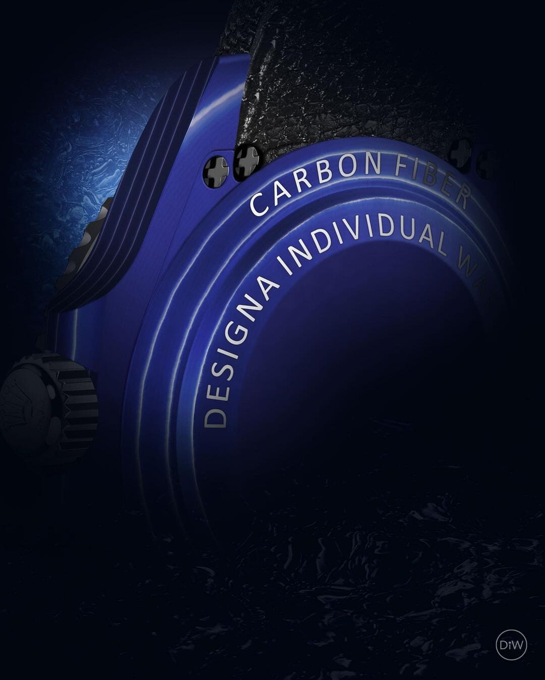 DEEP BLUE Rolex DiW Submariner CarboQuartz 石英纤维 劳力士DiW 蓝水鬼 | WORLDTIMER