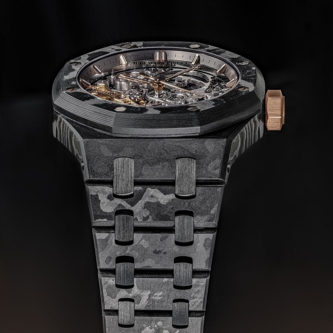 DiW "MHS Project" for AP Royal Oak Double Balance Wheel Openworked 15467OR 爱彼 皇家橡树双摆轮镂空腕表 | WORLDTIMER