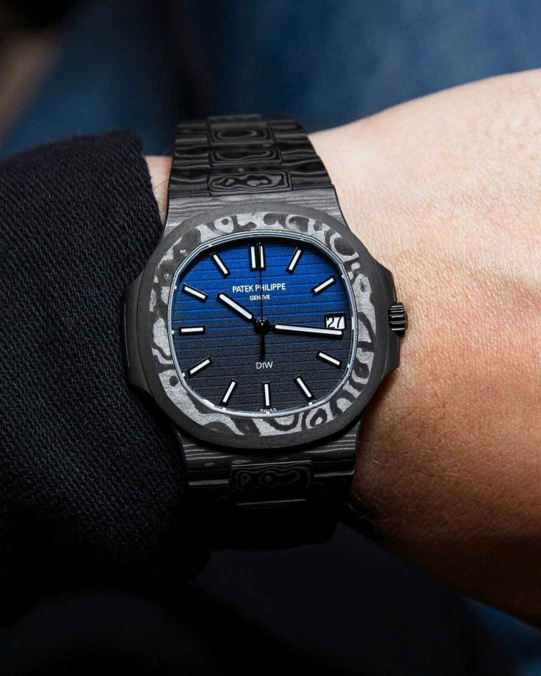 DiW Patek Nautilus BLACK GRAIL G-BLUE (Retail: €179 990)