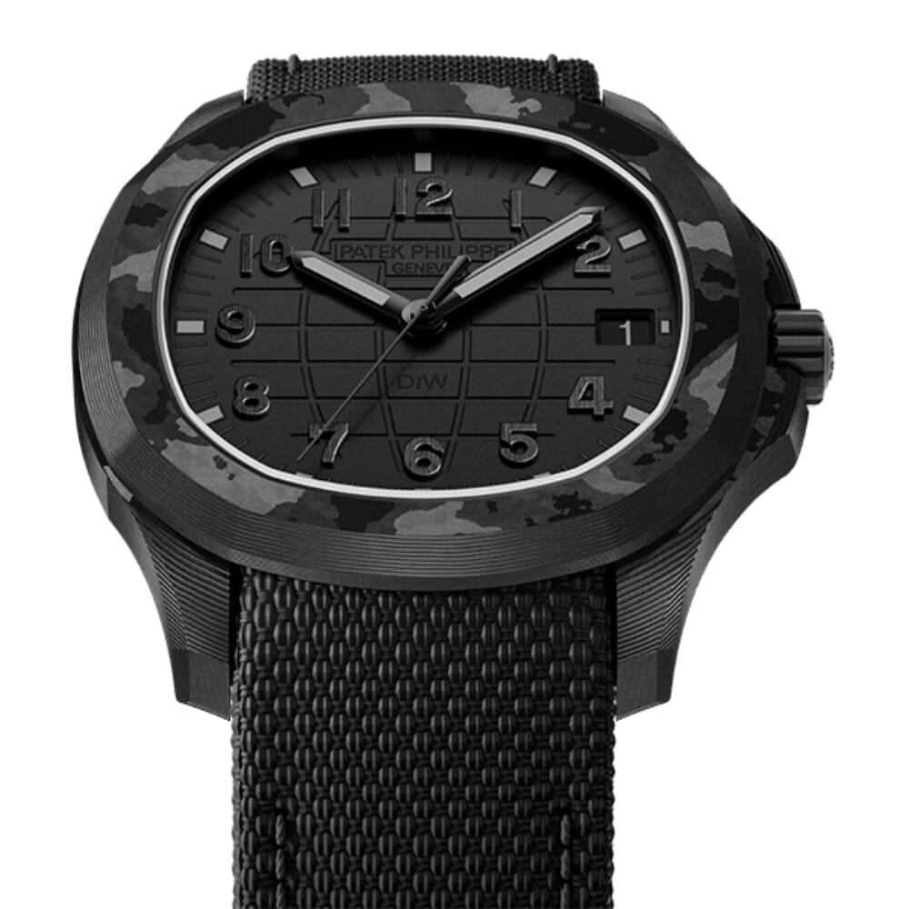 DiW Patek Philippe Aquanaut 5167【ALL BLACK】全球最轻百达翡丽5167 碳纤维手雷 DiW ALL BLACK | WORLDTIMER