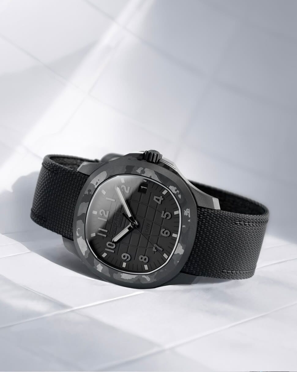 DiW Patek Philippe Aquanaut 5167【ALL BLACK】全球最轻百达翡丽5167 碳纤维手雷 DiW ALL BLACK | WORLDTIMER