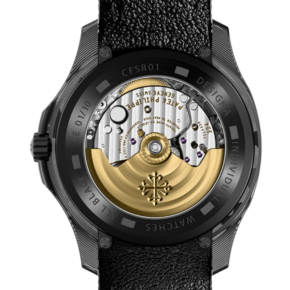 DiW Patek Philippe Aquanaut 5167【ALL BLACK】全球最轻百达翡丽5167 碳纤维手雷 DiW ALL BLACK | WORLDTIMER