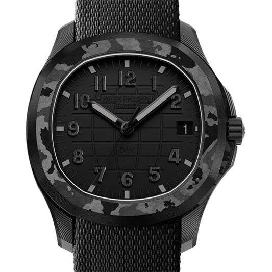 DiW Patek Philippe Aquanaut 5167【ALL BLACK】全球最轻百达翡丽5167 碳纤维手雷 DiW ALL BLACK | WORLDTIMER