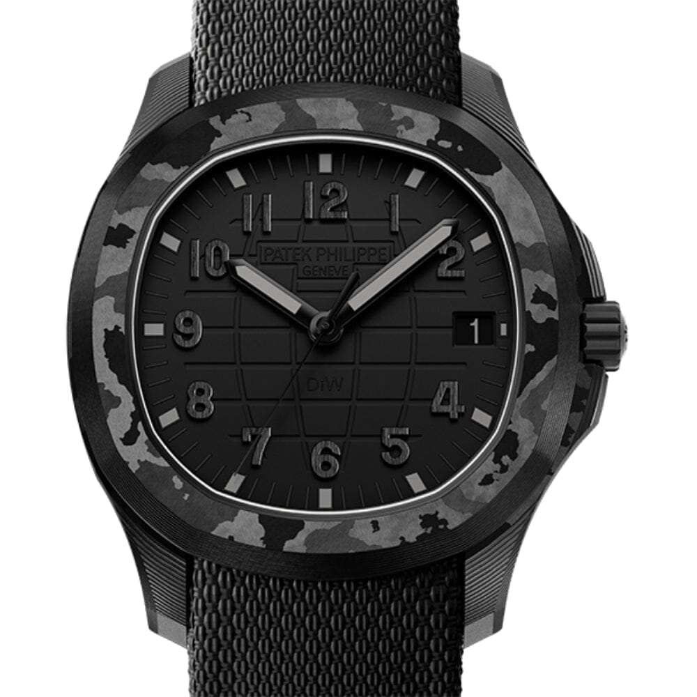 DiW Patek Philippe Aquanaut 5167【ALL BLACK】全球最轻百达翡丽5167 碳纤维手雷 DiW ALL BLACK | WORLDTIMER