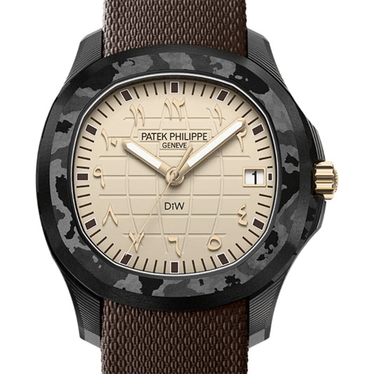 DiW Patek Philippe Aquanaut 5167【DESERT EAGLE】全球最轻百达翡丽5167 碳纤维手雷 DiW DESERT EAGLE | WORLDTIMER