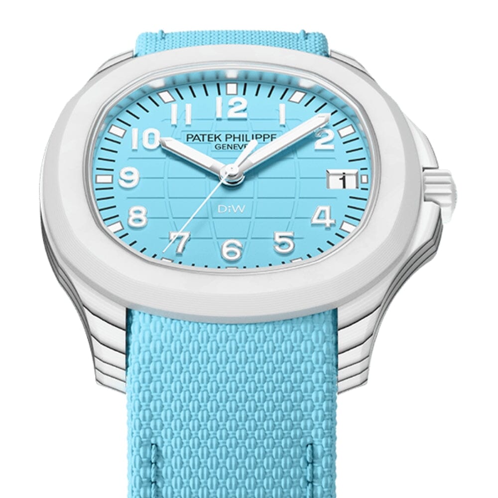 DiW Patek Philippe Aquanaut CarboQuartz【AZURE】全球最轻百达翡丽 石英纤维手雷 DiW AZURE | WORLDTIMER