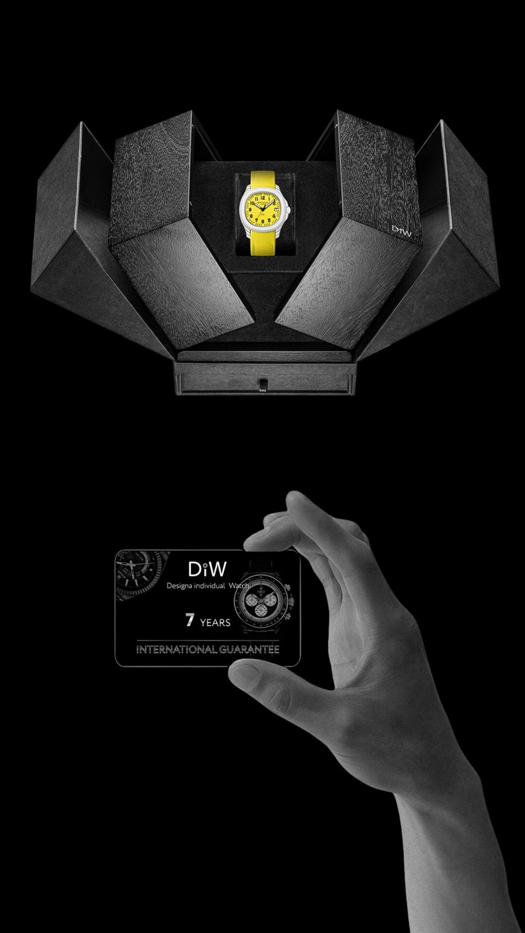 DiW Patek Philippe Aquanaut CarboQuartz【LEMON】全球最轻百达翡丽 石英纤维手雷 LEMON | WORLDTIMER