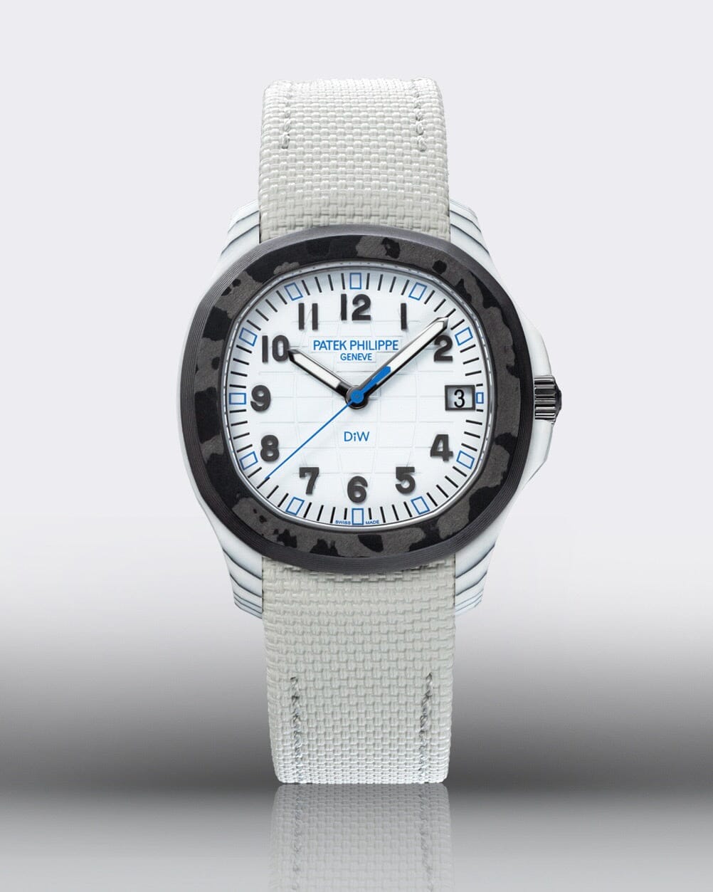 DiW Patek Philippe Aquanaut CarboQuartz【POLAR BLUE】百达翡丽5167 DiW 石英纤维手雷 | WORLDTIMER