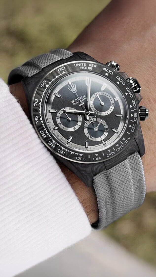 UNIQUE DiW Rolex Carbon Daytona NOVA 劳力士DiW 碳纤维迪通拿 | WORLDTIMER