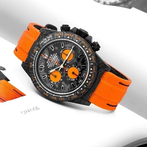 DiW Rolex Carbon Daytona ORANGE EDITION 劳力士碳纤维 DiW迪通拿 | WORLDTIMER