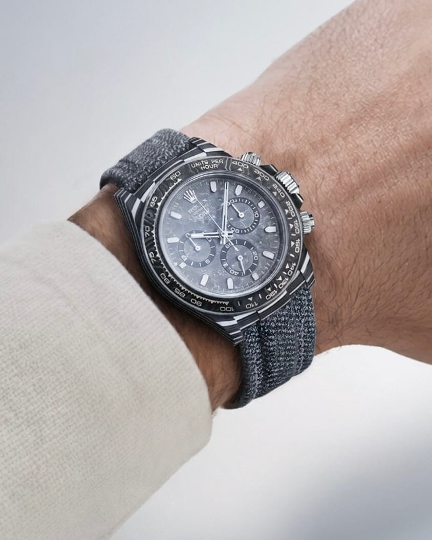 DiW Rolex Daytona "GHOST RACER UNIQUE" 独一无二 劳力士DiW 碳纤维迪通拿 | WORLDTIMER