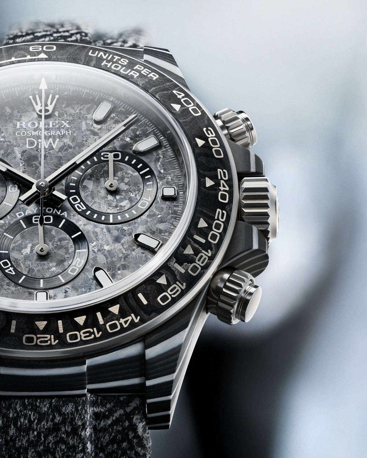 DiW Rolex Daytona "GHOST RACER UNIQUE" 独一无二 劳力士DiW 碳纤维迪通拿 | WORLDTIMER