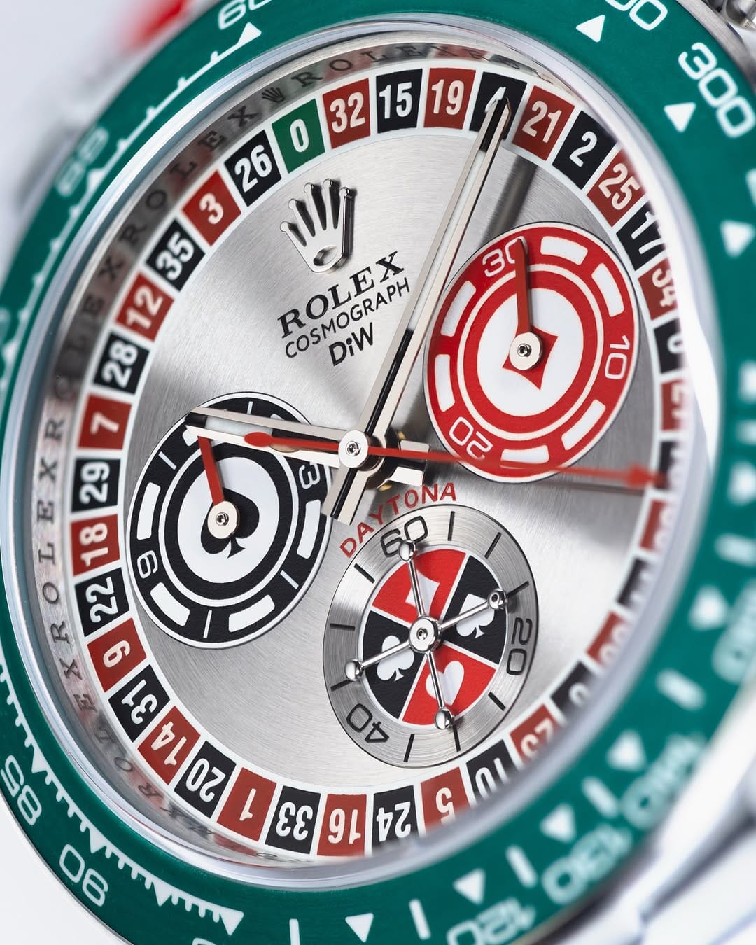 CarboQuartz Rolex DiW Daytona LUCKY PLAYER QF 劳力士DiW 石英纤维迪通拿 | WORLDTIMER