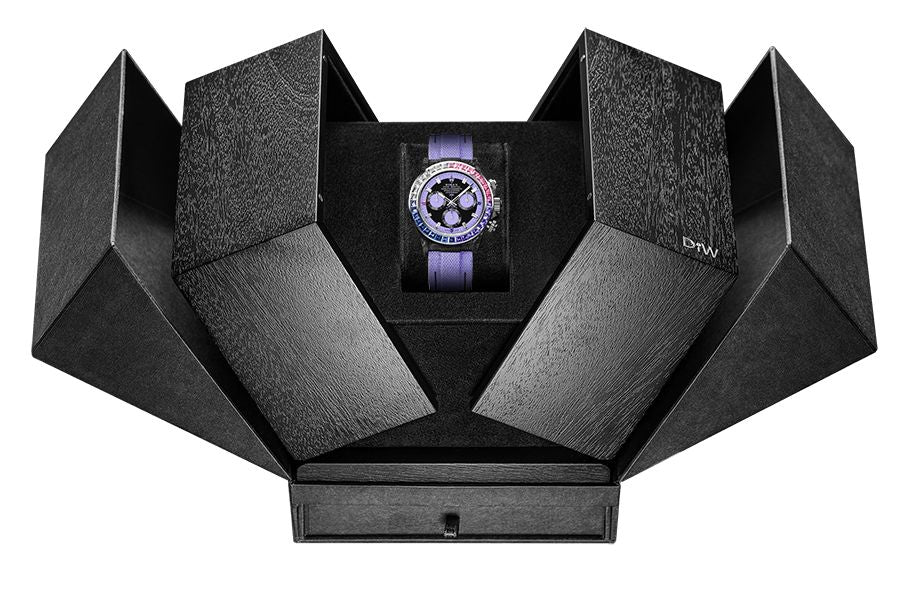 DiW Rolex Daytona RAINBOW VIOLET DiW 碳纤维劳力士 迪通拿彩虹迪 | WORLDTIMER