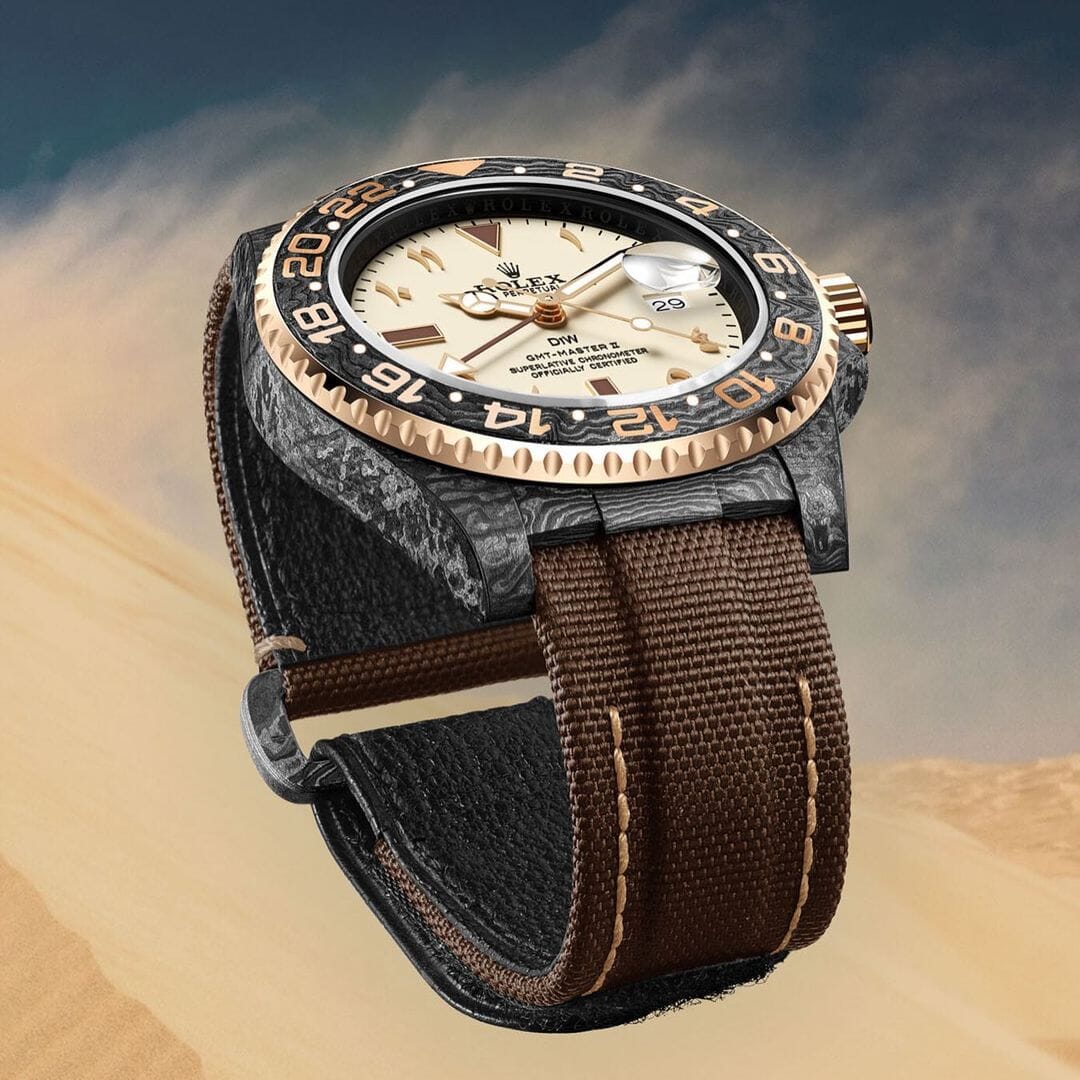 DiW Rolex GMT Master DESERT EAGLE EVEROSE 劳力士 格林尼治型 | WORLDTIMER