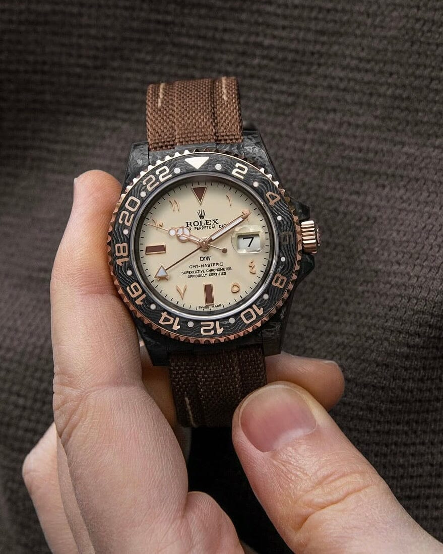 DiW Rolex GMT Master DESERT EAGLE EVEROSE 劳力士 格林尼治型 | WORLDTIMER