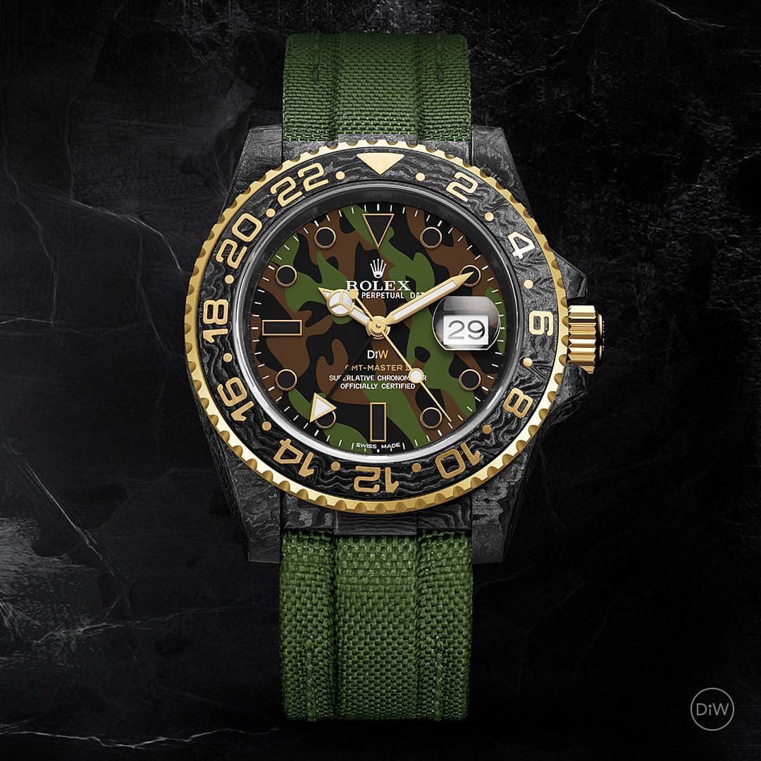 DiW Rolex GMT Master MILITARY GMT DiW劳力士 格林尼治型 | WORLDTIMER