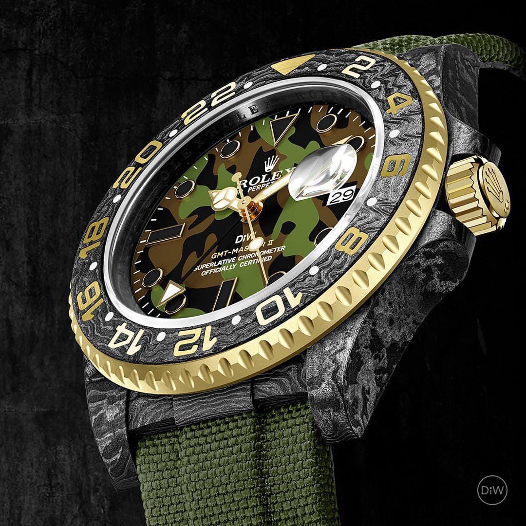 DiW Rolex GMT Master MILITARY GMT DiW劳力士 格林尼治型 | WORLDTIMER