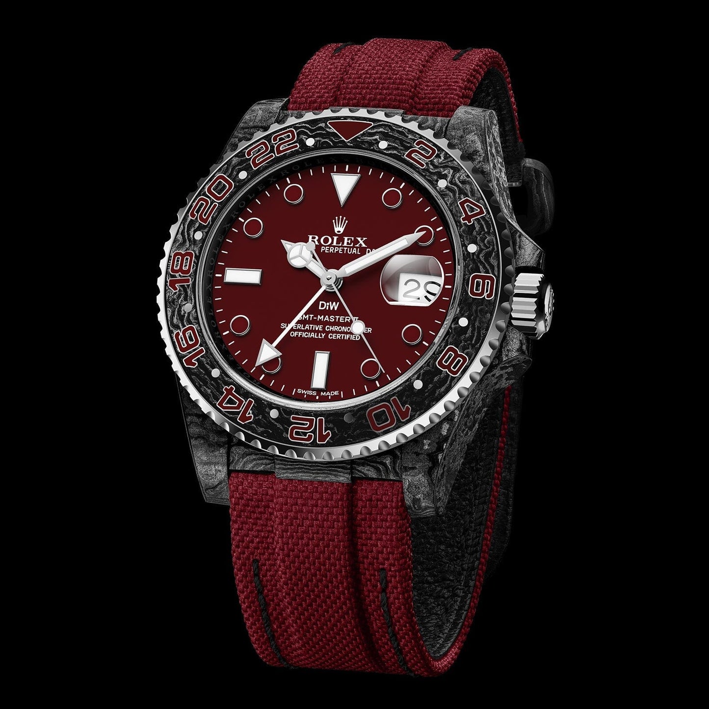 NTPT Carbon Rolex GMT Master DiW Q PROJECT 劳力士格林尼治型 | WORLDTIMER