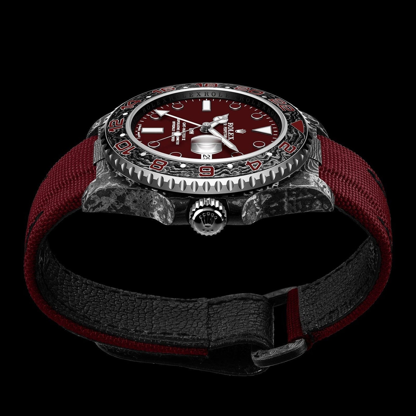 NTPT Carbon Rolex GMT Master DiW Q PROJECT 劳力士格林尼治型 | WORLDTIMER