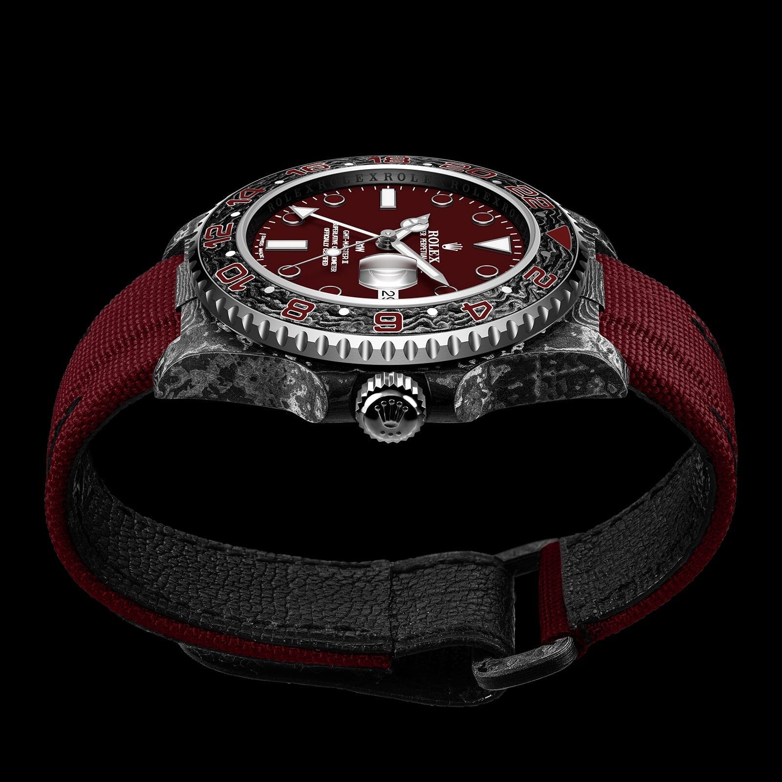 NTPT Carbon Rolex GMT Master DiW Q PROJECT 劳力士格林尼治型 | WORLDTIMER
