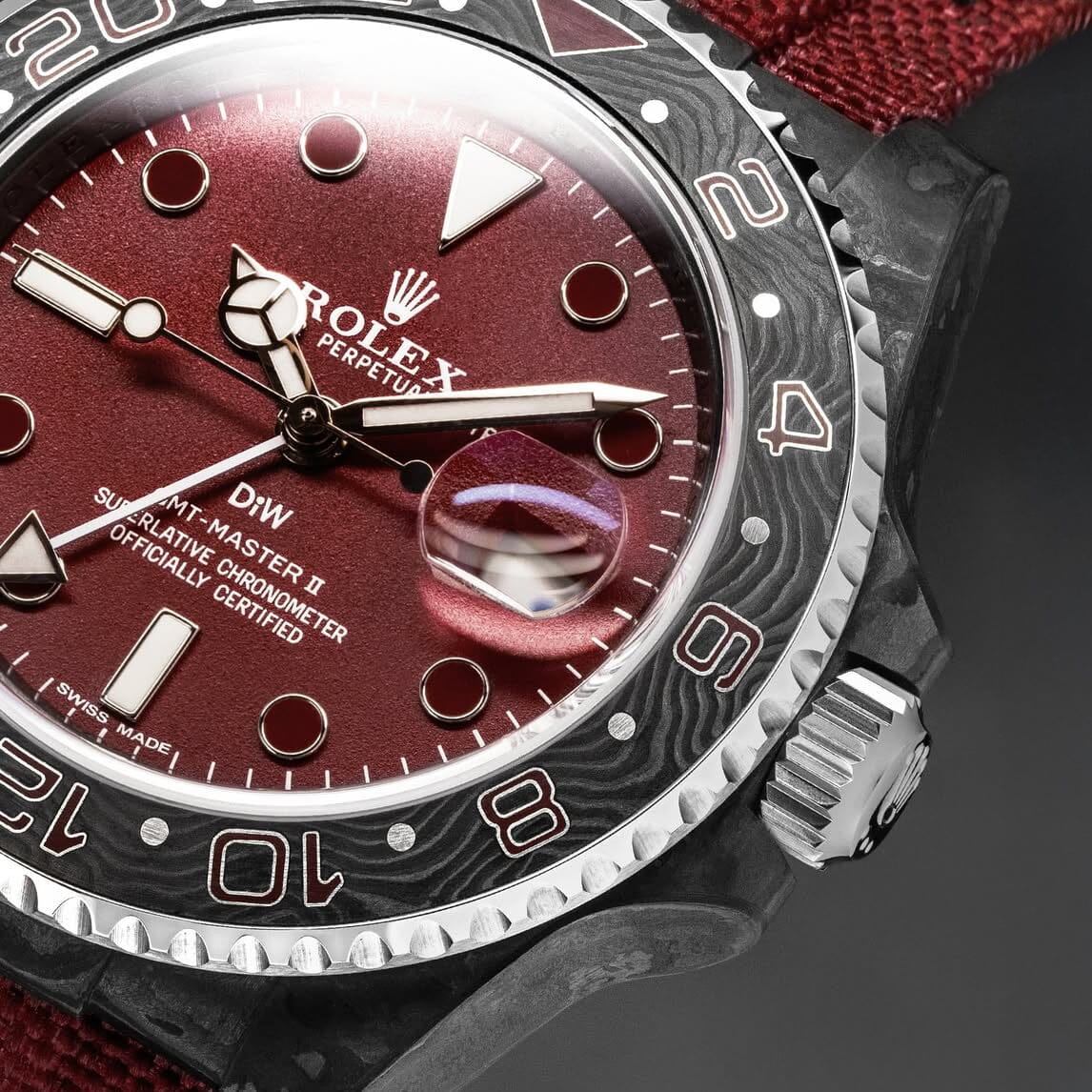 NTPT Carbon DiW Rolex GMT Master Q PROJECT 劳力士格林尼治型 | WORLDTIMER