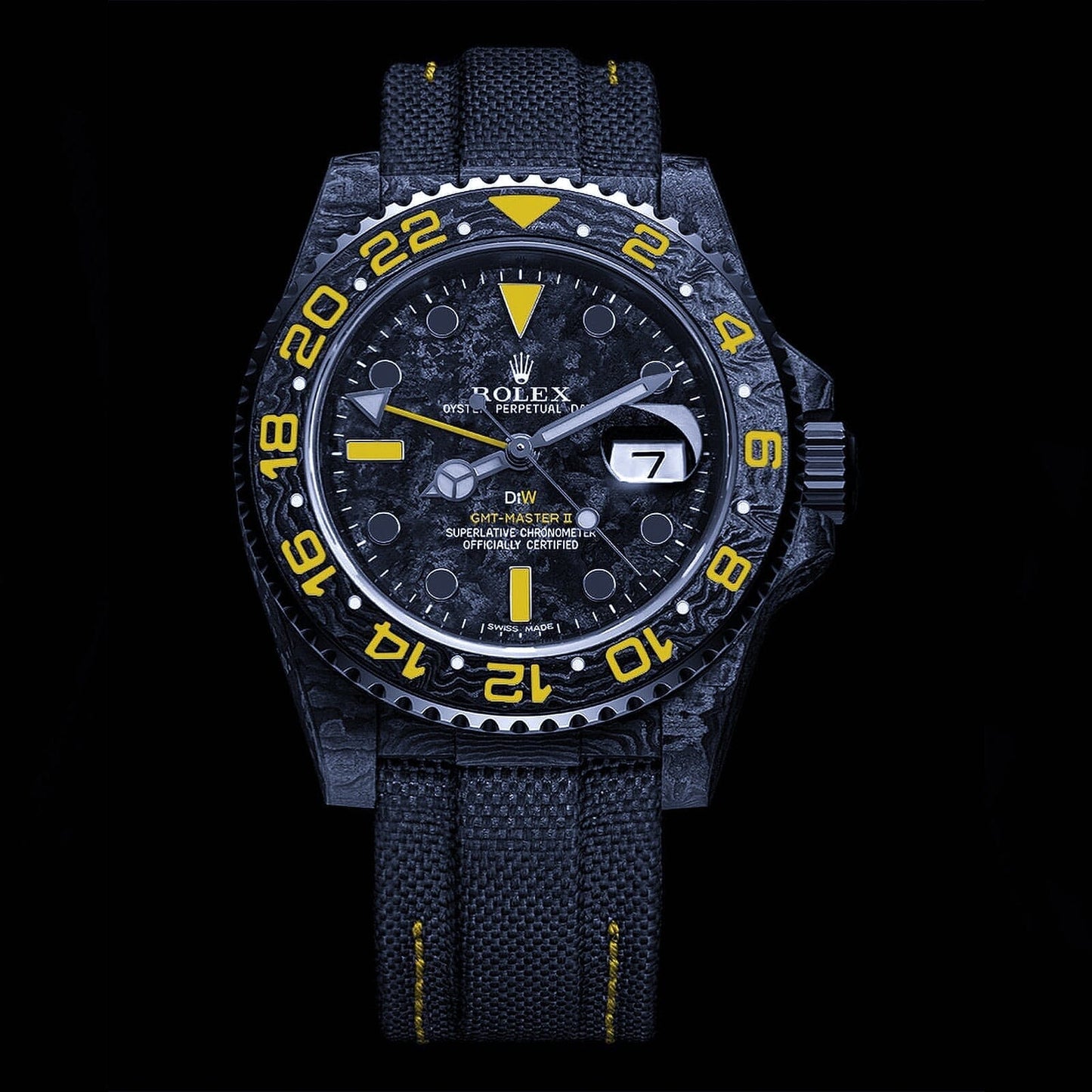 NTPT Carbon DiW Rolex GMT Master SPYDER DiW劳力士 碳纤维格林尼治型 | WORLDTIMER