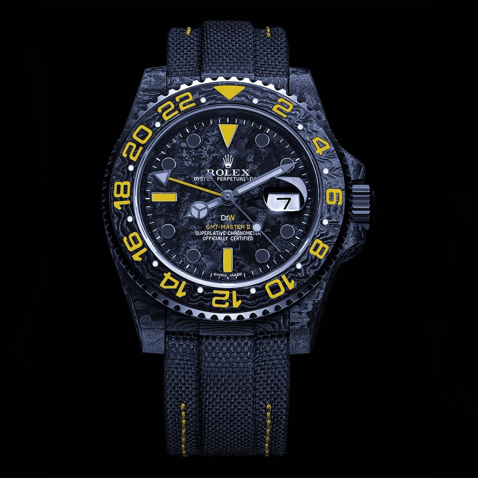 NTPT Carbon DiW Rolex GMT Master SPYDER DiW劳力士 碳纤维格林尼治型 | WORLDTIMER
