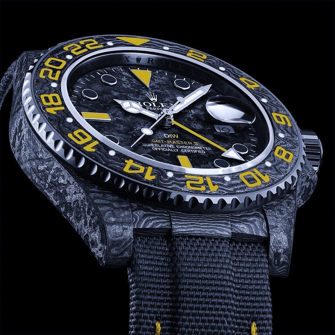 NTPT Carbon DiW Rolex GMT Master SPYDER DiW劳力士 碳纤维格林尼治型 | WORLDTIMER
