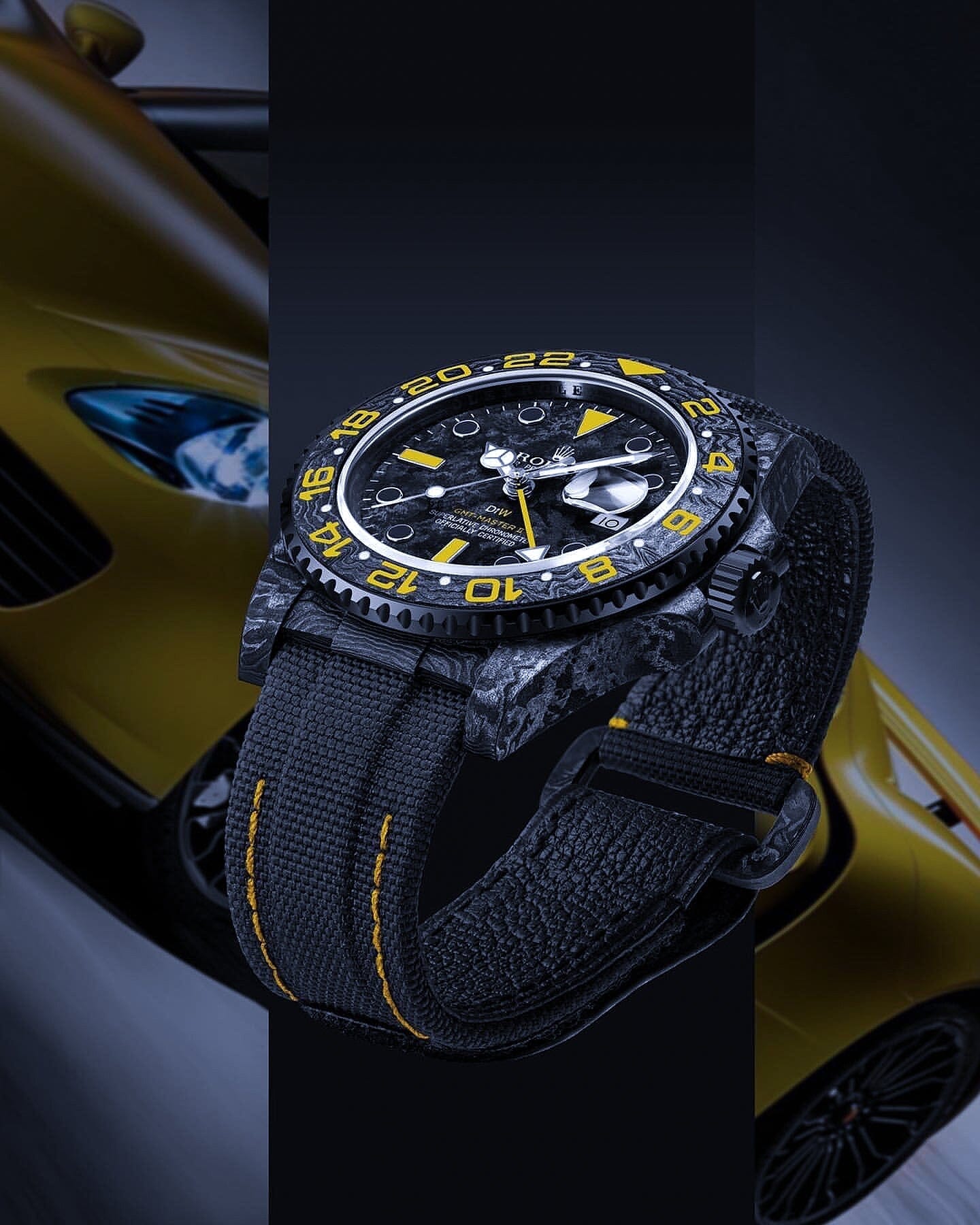 NTPT Carbon DiW Rolex GMT Master SPYDER DiW劳力士 碳纤维格林尼治型 | WORLDTIMER