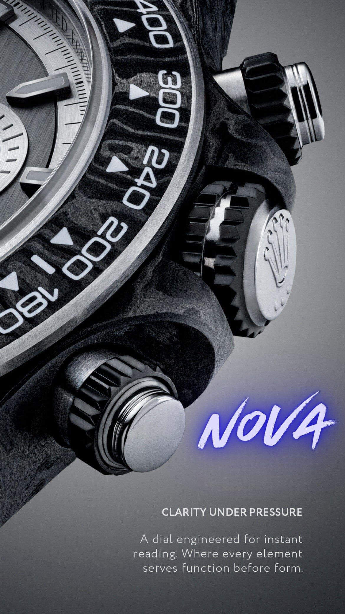 UNIQUE DiW Rolex Carbon Daytona NOVA 劳力士DiW 碳纤维迪通拿 | WORLDTIMER