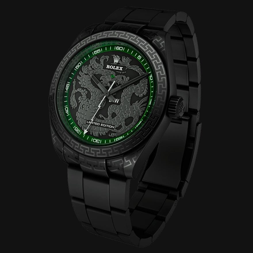 DiW Rolex Milgauss DRAGON 116400GV 劳力士DiW Milgauss 116400 | WORLDTIMER