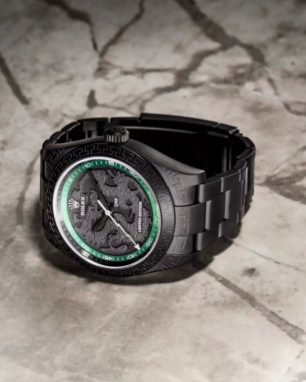 DiW Rolex Milgauss DRAGON 116400GV 劳力士DiW Milgauss 116400 | WORLDTIMER