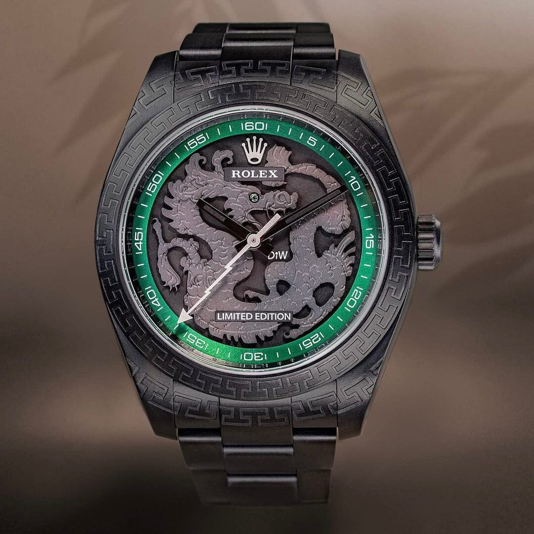 DiW Rolex Milgauss DRAGON 116400GV 劳力士DiW Milgauss 116400 | WORLDTIMER