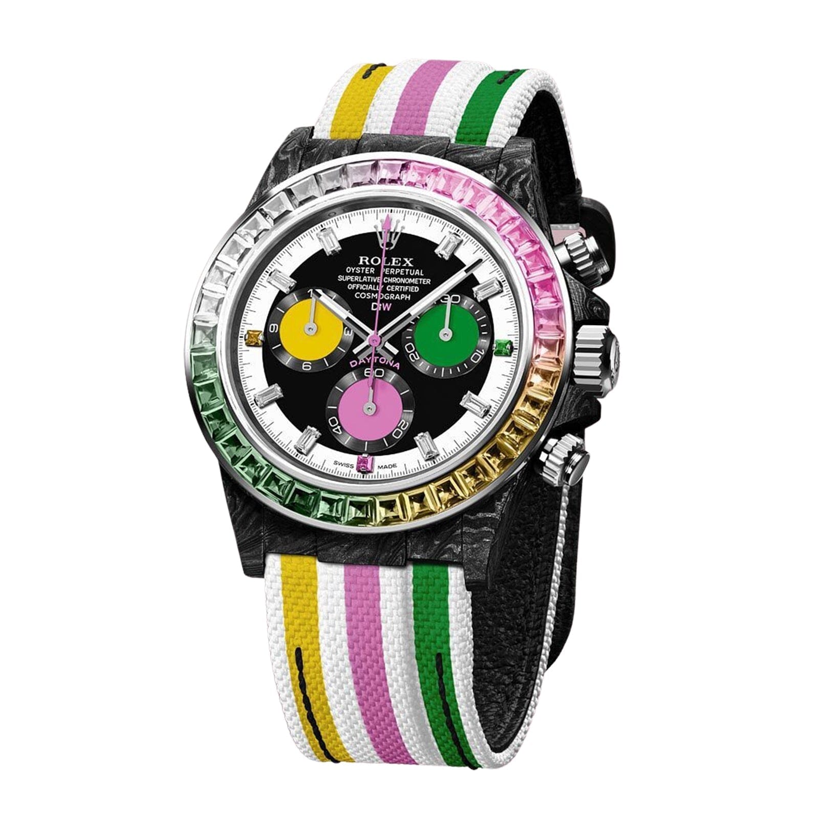 Rolex Rainbow Daytona CANDY Women's Watch DiW 劳力士彩虹迪 时尚女表 | WORLDTIMER