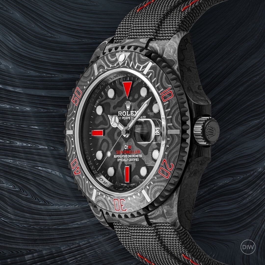 DiW Rolex Sea Dweller SPEEDSTER 碳纤维劳力士 DiW海使型 | WORLDTIMER