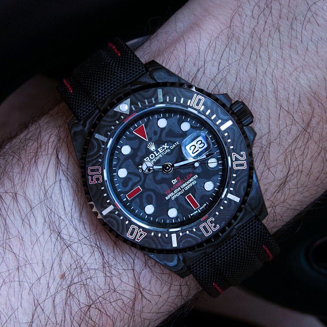 DiW Rolex Sea Dweller SPEEDSTER 碳纤维劳力士 DiW海使型 | WORLDTIMER