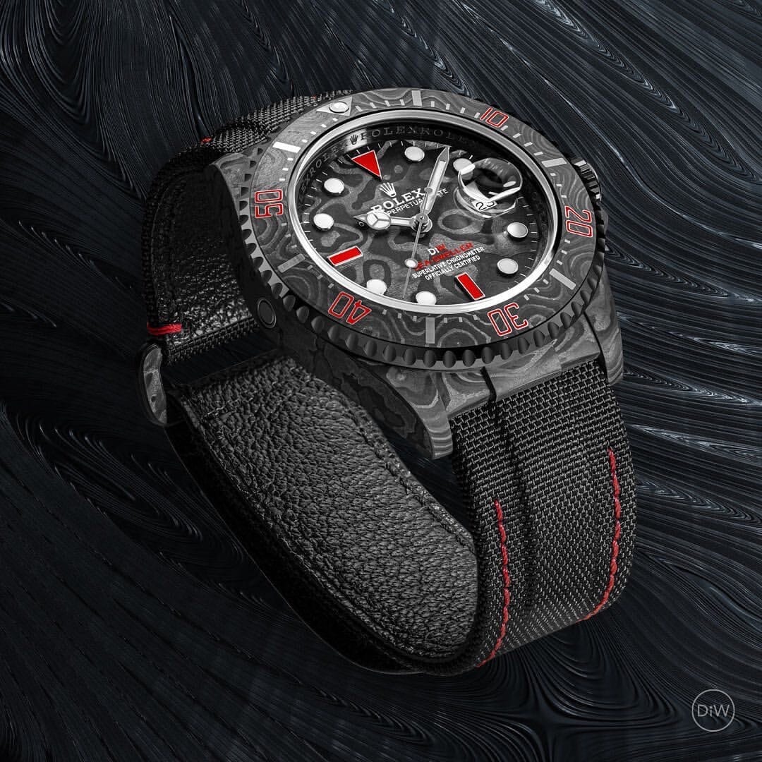 NTPT Carbon DiW Rolex Sea Dweller SPEEDSTER 碳纤维劳力士 DiW海使型 | WORLDTIMER