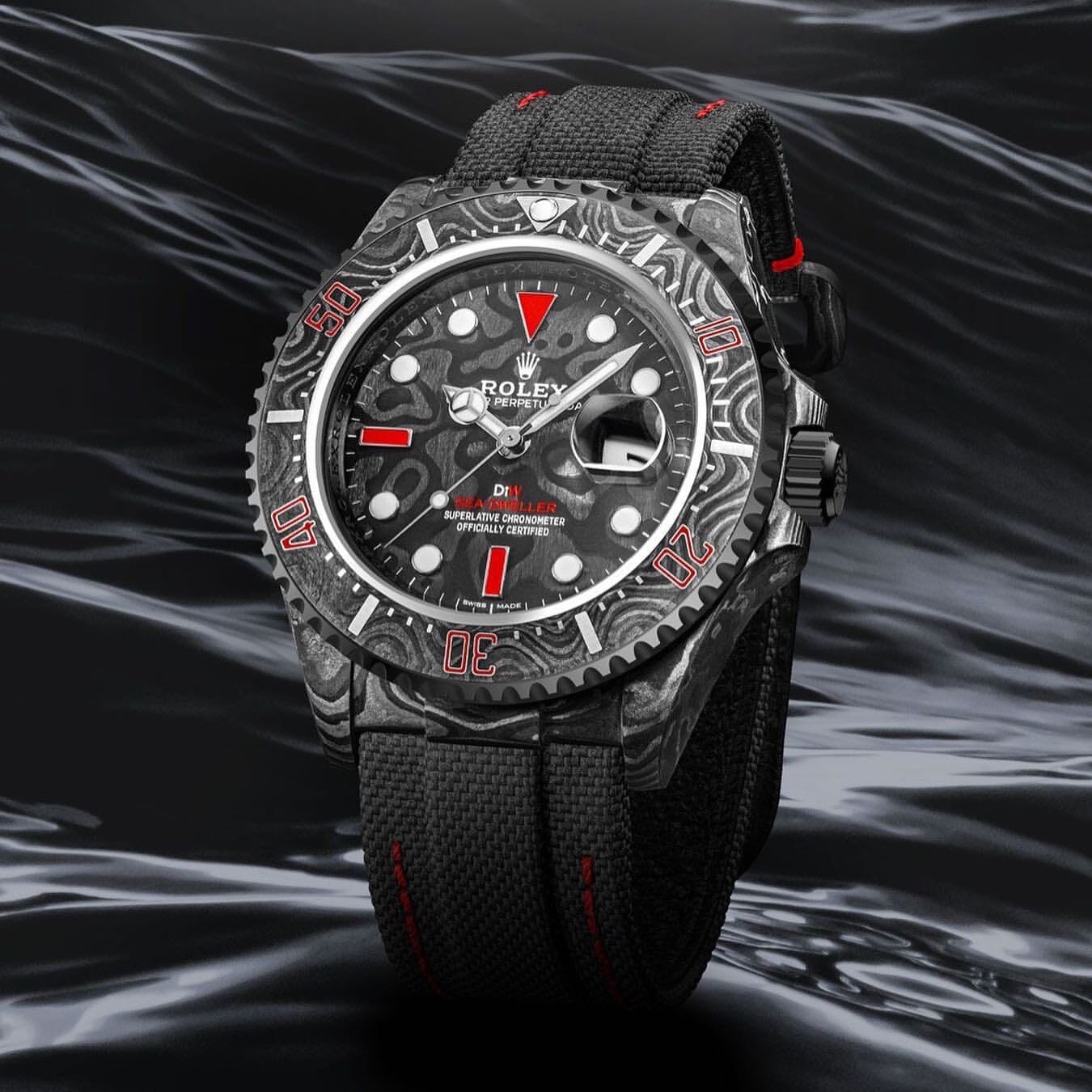 NTPT Carbon DiW Rolex Sea-Dweller SPEEDSTER 碳纤维劳力士 DiW海使型 | WORLDTIMER