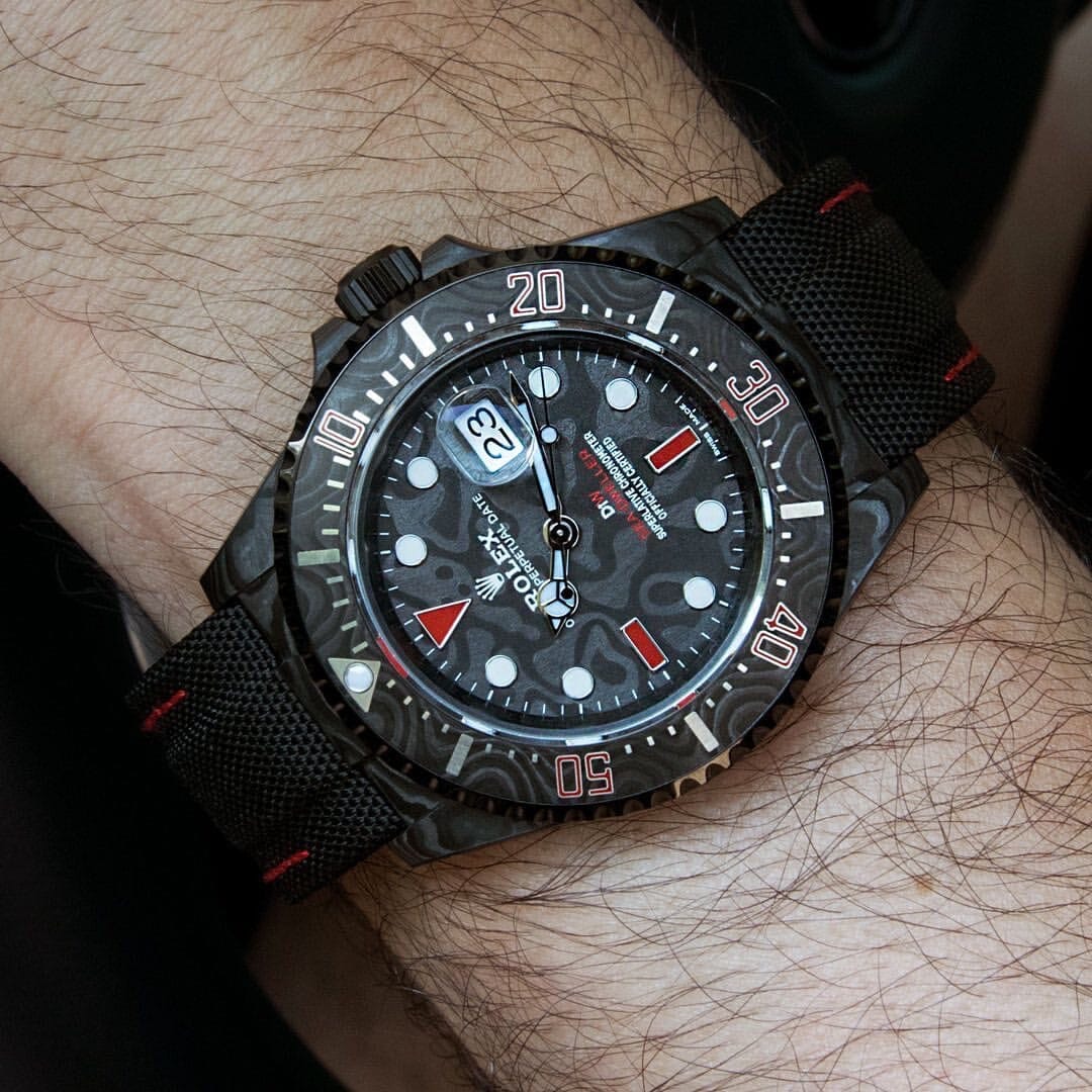 NTPT Carbon DiW Rolex Sea-Dweller SPEEDSTER 碳纤维劳力士 DiW海使型 | WORLDTIMER