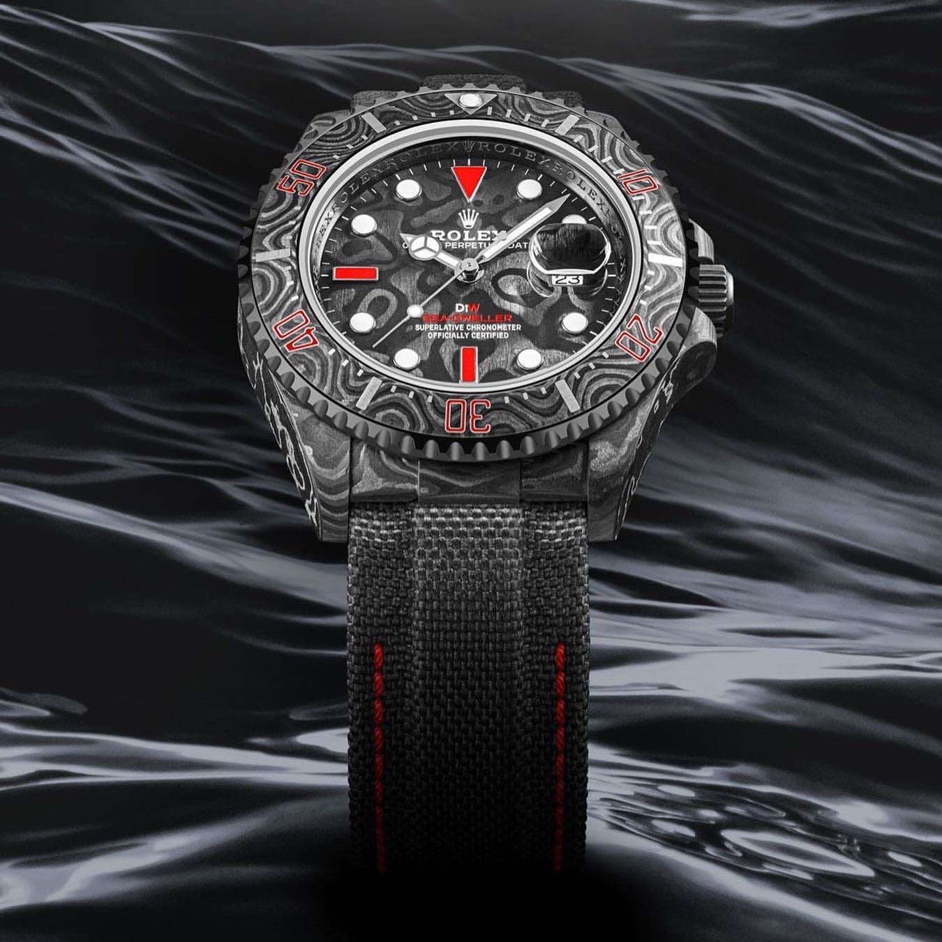 NTPT Carbon DiW Rolex Sea-Dweller SPEEDSTER 碳纤维劳力士 DiW海使型 | WORLDTIMER