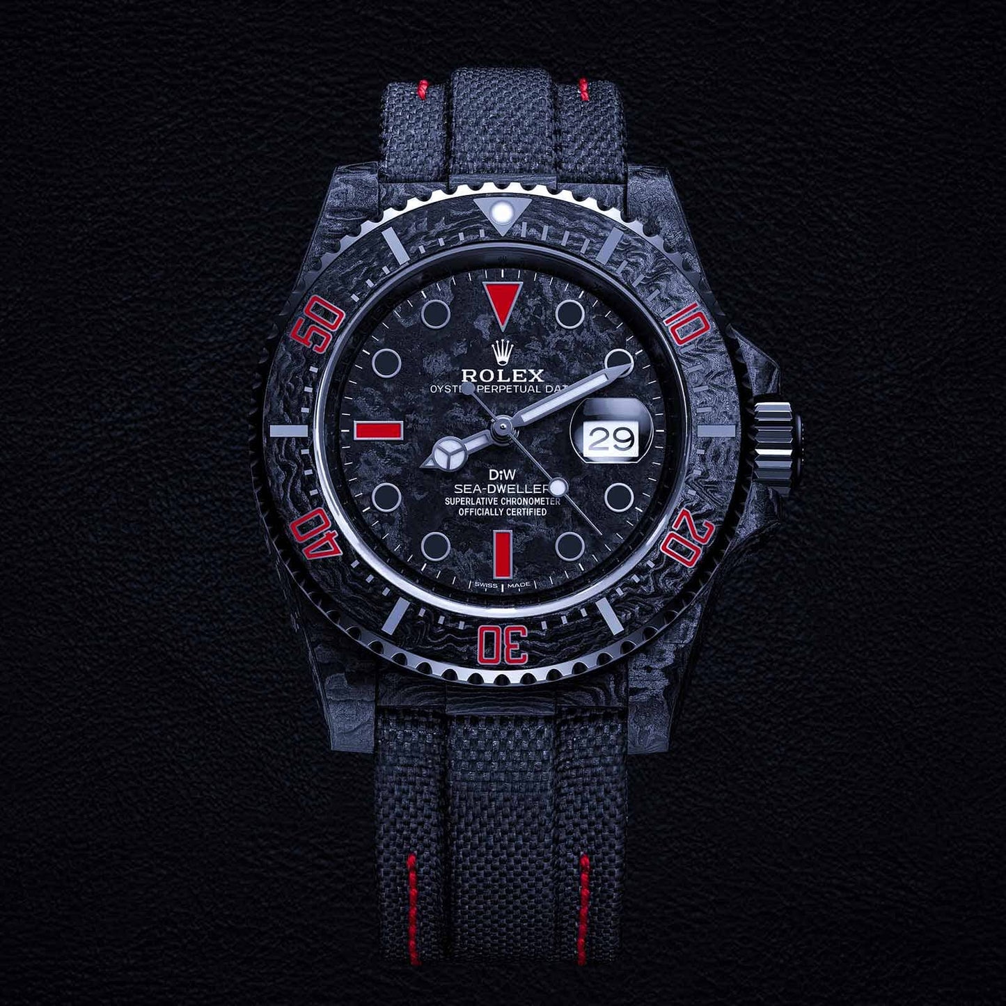 DiW Rolex Sea Dweller SPEEDSTER 碳纤维劳力士 DiW海使型 | WORLDTIMER