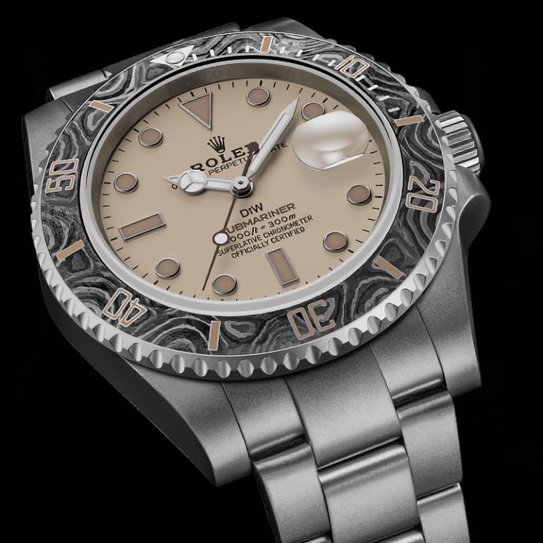 DiW Rolex Submariner DUNE 劳力士DiW 潜航者日历型 | WORLDTIMER