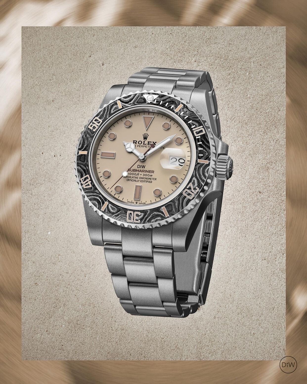 DiW Rolex Submariner DUNE 劳力士DiW 潜航者日历型 | WORLDTIMER